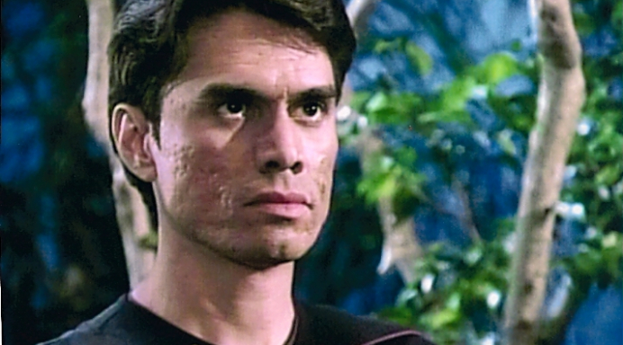 as Capt Paul Rice in "Star Trek: TNG"